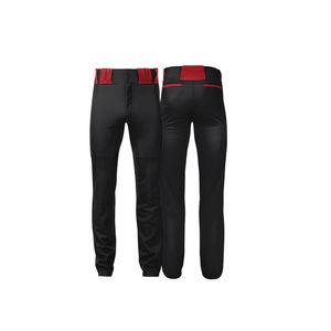 Pantalons de baseball unis les plus vendus, nouvelle arrivée, tissu 100% polyester, prix d'usine, unisexe, pantalons de baseball - Product Image 5