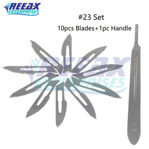 Poignées et lames de scalpel réutilisables en acier inoxydable REEAX ENTERPRISES pour la chirurgie oculaire – Instruments chirurgicaux de haute qualité - Product Image 4