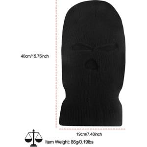 Full <b>Face</b> Cover Classic Fleece Balaclava Hats Outdoor Motorcycle Plush Custom Balaclava <b>Ski</b> <b>Masks</b> Beanie Knitted Caps <b>for</b> Adults - Product Image 6