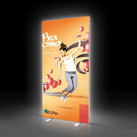Afficheur LED personnalisé JC Supplier, afficheur Seg, boîte lumineuse Seg, conception d'affichage pour exposition, salon professionnel, stand d'exposition