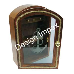 <b>Large</b> Nautical Showcase Supply for Decoration Ship Anchor Wheel Other Ship Ornaments Displaying Showcase <b>Box</b> Safe Packed - Product Image 1