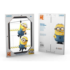 Minions de Gru - El Desgrudado 3: Espejo Decorativo Elegante con Diseño Cableado - Product Image 2