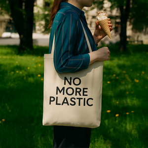 Sac fourre-tout en toile de haute qualité avec poignée en corde, style écologique, provenant d'un fabricant fiable pour les acheteurs en gros mondiaux - Product Image 3