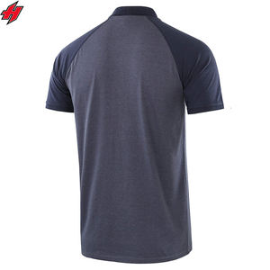 Polo pour homme de haute qualité, nouveau design, logo, séchage rapide, jersey couleur unie, usage décontracté et sportif, offre ODM - Product Image 2