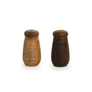 Ensemble de 2 salières et poivrières en bois de 50 ml Accessoires de vaisselle - Product Image 5