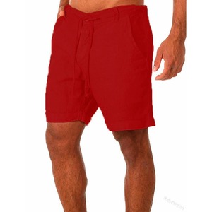 Meilleur prix OEM Short décontracté taille moyenne en toile tricoté Cargo pour homme de haute qualité confortable et jeune avec broderie de logo personnalisé - Product Image 6