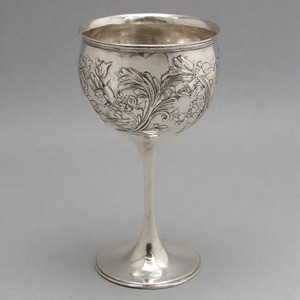 SacredPour Sacred Chalice Copa de vino de comunión de latón antiguo Copa vintage hecha a mano para iglesia y ceremonias espirituales - Product Image 5