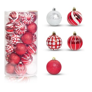 Venta al por mayor modernas Bolas de plástico personalizadas para decoraciones navideñas increíble calidad al precio al por mayor - Product Image 5