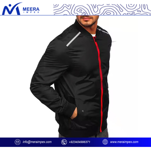 Chaqueta bomber personalizada para hombre, uniforme personalizado con cremallera, abrigo ligero a prueba de viento con logotipo para tripulación, personal o ropa de marca de equipo - Product Image 3