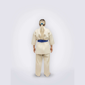 Uniforme de Karate Personalizable de Primera Calidad para Competición, Costuras Reforzadas, Gi Transpirable, Mezcla de Algodón, Antiencogimiento Máximo - Product Image 4