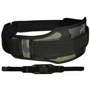 Ceinture d'entraînement de musculation unisexe de haute qualité, pliable, réglable, robuste, respirante, en néoprène, pour la salle de sport, le fitness et l'entraînement - Product Image 1