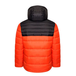 Nouvelle veste matelassée pour homme en duvet de haute qualité, sur mesure, pour l'hiver, col montant, capuche, légère, boutons recouverts, 2025 - Product Image 3
