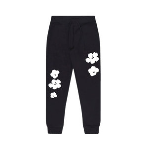 Pantalon de jogging pour homme, fabrication pakistanaise, impression puff, coupe confortable, tissu doux, style décontracté - Product Image 1