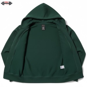 Custom 100% Cotton Premium Fleece 13oz Regular Fit Lined Winter Pullover Sudaderas con capucha para hombre Reversible - Product Image 6