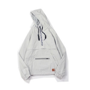 เสื้อกันลมแนวสตรีทฮิปฮอปของผู้ชายเสื้อแจ็คเก็ตโพลีเอสเตอร์100% พอดีตัวลำลองกลางแจ้งเสื้อกันลมสำหรับผู้ชาย - Product Image 3