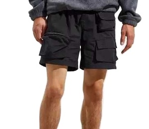 Shorts personnalisés pour hommes – Qualité supérieure, design optimal 2026, 100 % coton vintage uni, personnalisable pour la plage - Product Image 2
