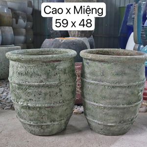 Vietnam haute qualité intérieur extérieur Pots de jardin jardinière maison jardin décoration rustique bulle émaillée Pots de fleurs - Product Image 3