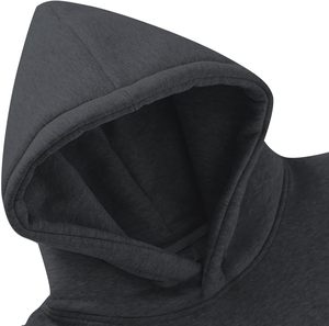 Sweat à capuche pour hommes avec logo personnalisé de haute qualité au prix de gros pour les hommes pull à capuche respirant et surdimensionné en coton mélangé de base - Product Image 6