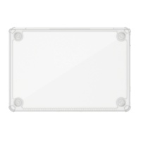 Étui pour ordinateur portable fin et durable en PC+TPU transparent brillant de style vintage pour MacBook Neo A18 Pro, coque rigide antichoc, protection pour le travail