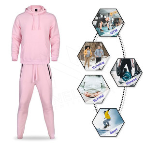 Hiver Pantalon de survêtement à capuche avec logo personnalisé de grande taille Ensemble de jogging Vêtements de sport surdimensionnés pour hommes Survêtement d'hiver pour hommes - Product Image 5