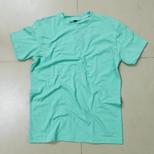 Camiseta de alta calidad 100% algodón color personalizado para hombres camiseta de ajuste regular Stock ropa a granel camiseta - Product Image 1