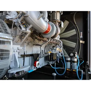 Groupe électrogène diesel triphasé industriel de 1000 kW, sortie 277/480 V, groupe électrogène de secours commercial fermé avec option ATS - Product Image 4