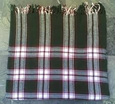 Manta Raschel de lana 100%, patrón sólido tejido para las cuatro estaciones, gestión de desastres calentada portátil, estilo liso móvil, efecto cepillado - Product Image 3