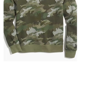 Sudadera con Estampado de Camuflaje para Hombre, Diseño Personalizado de Camuflaje Oscuro, Cuello Redondo, Manga Larga, Felpa de Algodón, Estilo Urbano - Product Image 4