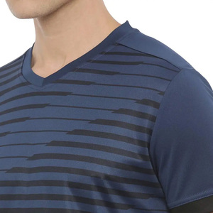 Conjunto de Camiseta y Pantalones Cortos de Fútbol para Hombre, 100% Poliéster, Transpirable, de Secado Rápido, Uniforme Deportivo de Verano - Product Image 4