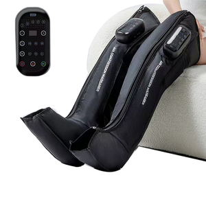 Botas de compresión de recuperación de piernas de 8 cámaras Pantalones Masaje de compresión Aumenta la circulación para ayudar a reducir la hinchazón - Product Image 1