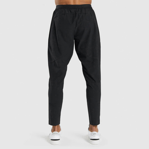 Pantalon de survêtement pour hommes en toile moyenne de haute qualité pantalon en coton respirant personnalisé avec conception évasée d'hiver et Logo Style Sport - Product Image 2
