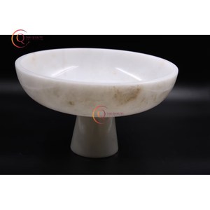 ถ้วยเสิร์ฟอาหารโทนสีขาวสำหรับงานแต่งงานและงานเลี้ยงอาหารชามผสมอาหารและจานทันสมัยสินค้ามาใหม่ดีไซน์เนอร์ที่ไม่เหมือนใคร - Product Image 2