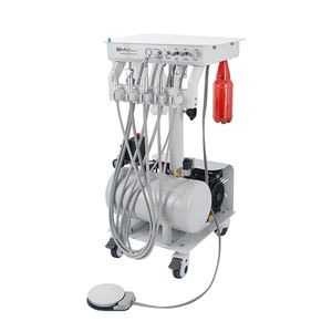 Diente de animal pequeño Dental CE aprobado con escalador LED Luz de curado VET Unidad dental portátil móvil con compresor de aire Luz LED - Product Image 1