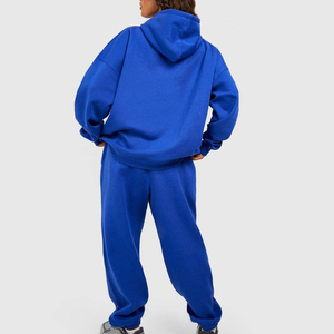 Nuevo diseño premium Logotipo personalizado Señoras Jogger 2 piezas Ropa de fitness Chándal Trajes Jogging Traje deportivo Chándal de mujer - Product Image 4