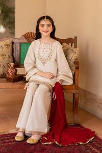 Salwar Kameez élégant et formel pour filles pakistanaises, vêtements de fête, broderie traditionnelle, tissu acrylique, pour les cérémonies de mariage, Lehenga - Product Image 4