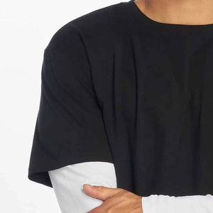 Camiseta de Manga Larga para Hombre, Estilo Urbano, 100% Algodón, Transpirable, Ecológica, de Alta Calidad, Precio Bajo de Fábrica - Product Image 5