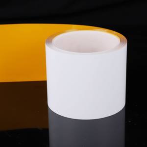 Vizlent White Gloss Resistant High Temperature PCB Barcode Serial Number <b>Thermal</b> Transfer Polyimide <b>Label</b> Sticker Roll Material - Product Image 5