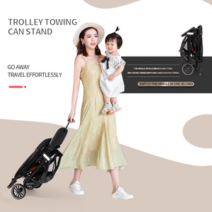 Sáng tạo chất lượng cao xe đẩy em bé Trọng lượng nhẹ và mạnh mẽ xây dựng bé pram hai chiều đẩy kinderwagen - Product Image 6