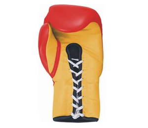 ถุงมือชกมวย MMA หนังแท้สั่งทำพิเศษ พร้อมที่จับมือ ปิดแบบผูกเชือก ดีไซน์น้ำหนักเบา สำหรับการฝึกซ้อมของผู้ชาย - Product Image 6