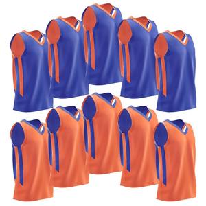 Maillots de basket-ball réversibles sans manches pour hommes Maille respirante Col en V Uniformes d'équipe Taille plus Grande Séchage rapide Vêtements de sport d'été - Product Image 4