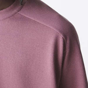 T-shirt oversize 100% coton avec impression de logo personnalisé de bonne qualité OEM vente en gros t-shirts baggy unis pour hommes - Product Image 6