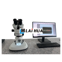 Welding Penetration Stereo Microscope Metallographic Microscope with Image Analysis Software and Computer for Petrochemic