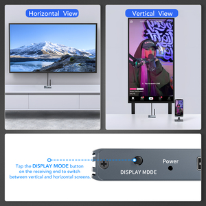 Transmisor y Receptor Inalámbrico HDMI KVM SYONG, Kit Extensor Inalámbrico con <span class=keywords><strong>Antena</strong></span>, Transmisión sin Pérdidas de 200M 1080P con Salida en Bucle - Product Image 5