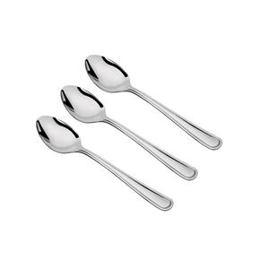 Cuillère en acier inoxydable poli moderne pour mariage, couverts en métal plaqué, argenterie, cuillère, fourchette, ensemble de couverts - Product Image 3