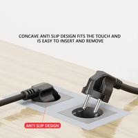 Câble d'alimentation Standard Europe Schuko CEE7/7 3pin Plug à Iec320 Ac Lead Cable Eu C13 Rallonge d'alimentation