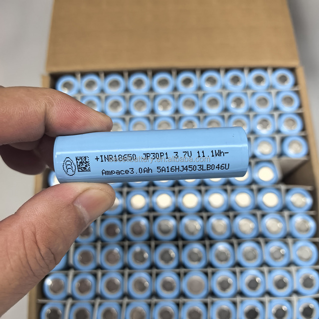 Ampace JP30 LT 18650 Cell 3000mah Original 100% 140A 12C Low Internal Resistance Cylindrical 3.7v Lithium Ion Batteries for FPV