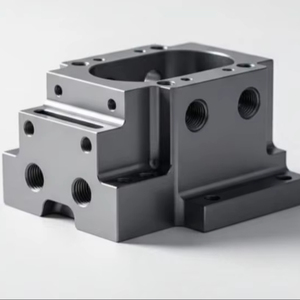 Bloque de Distribución Hidráulico y Neumático Mecanizado por CNC o Carcasa de Cuerpo de Válvula - Product Image 1