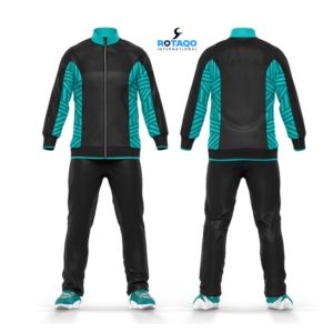 Ensemble de survêtement décontracté pour homme, survêtement à manches longues, veste de course à fermeture éclair intégrale et pantalon, tenue en 2 pièces - Product Image 1