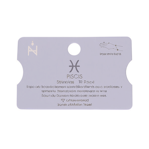 Pulsera de Acero Inoxidable Z Piscis con Diseño de Diamantes Redondos, Joyería de Moda Unisex, Regalo - Product Image 2