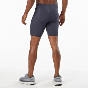 Short de compression à manches longues pour hommes de haute qualité Short de compression léger et confortable à la mode avec taux réglable - Product Image 2